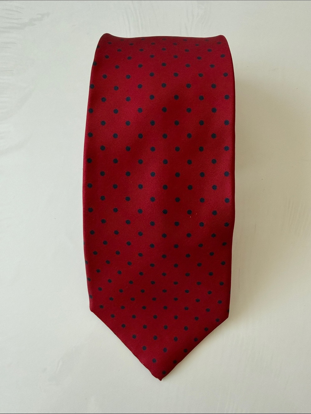 Bert Pulitzer Classic Red Polka Dot Men's Tie